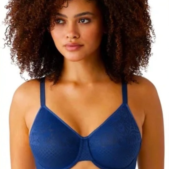 Wacoal Other - Wacoal Women's Visual Effects Minimizer Bra in Bellwether Blue Size 34DD NWT